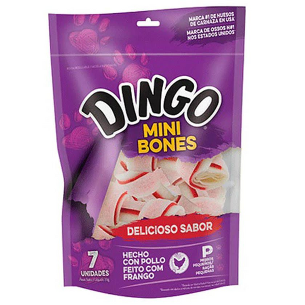 Snack Dingo mini bones <br> 70gr. 7 un.