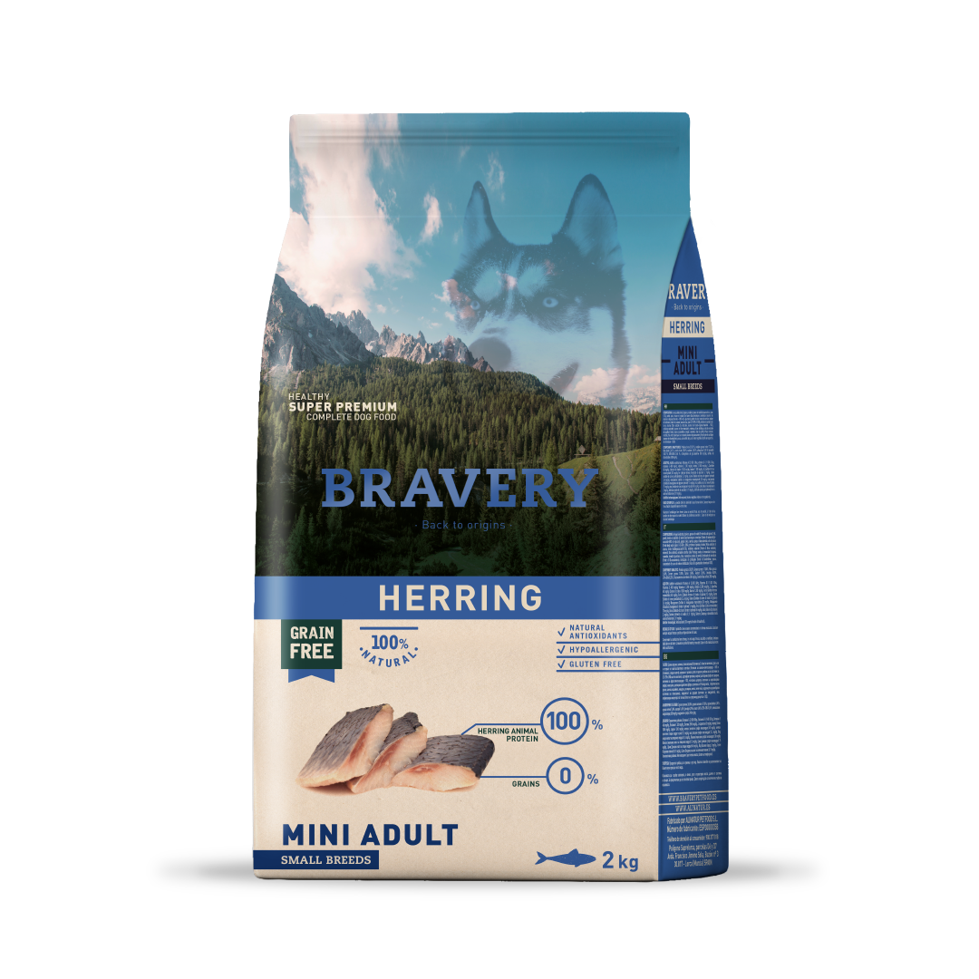 Bravery Herring Small Breeds <br> Mini Adult 2kg