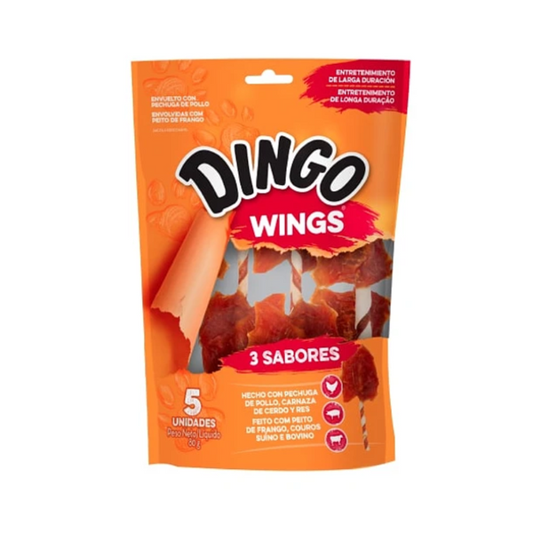 Snack Dingo Triple Flavor Wings <br> 5 un.