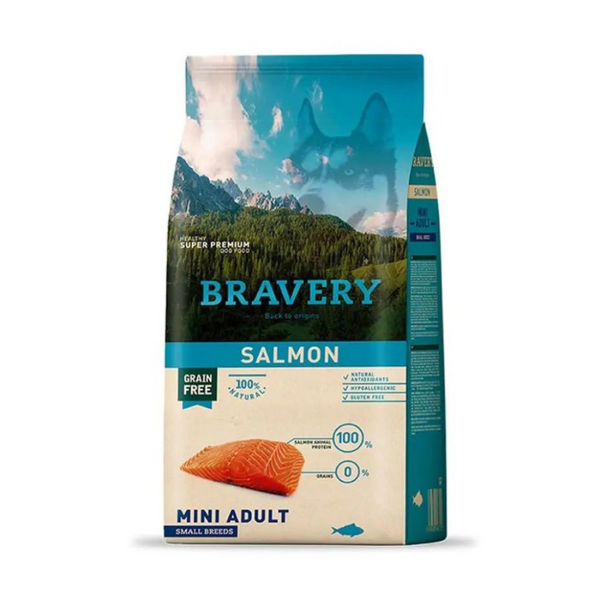 Bravery Salmon Small Breeds<br> Mini Adult 2kg