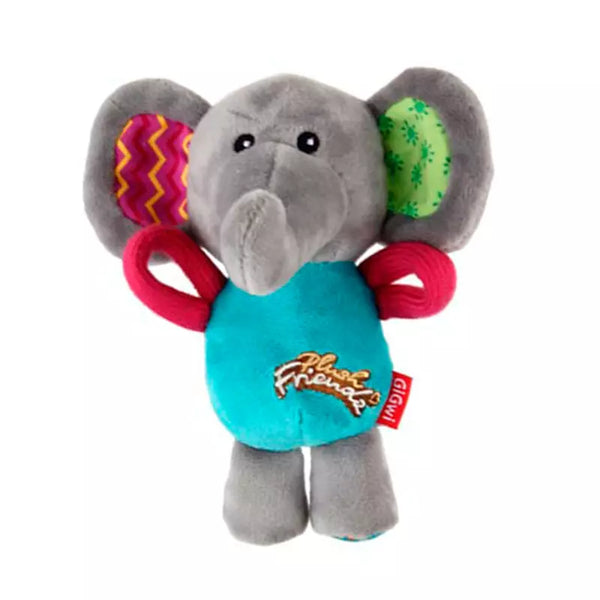 Gigwi Elefante Plush Friendz<br> con squeaker