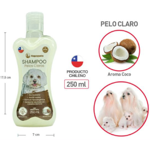 Shampoo Perro <br> Pelos Claros 250ml