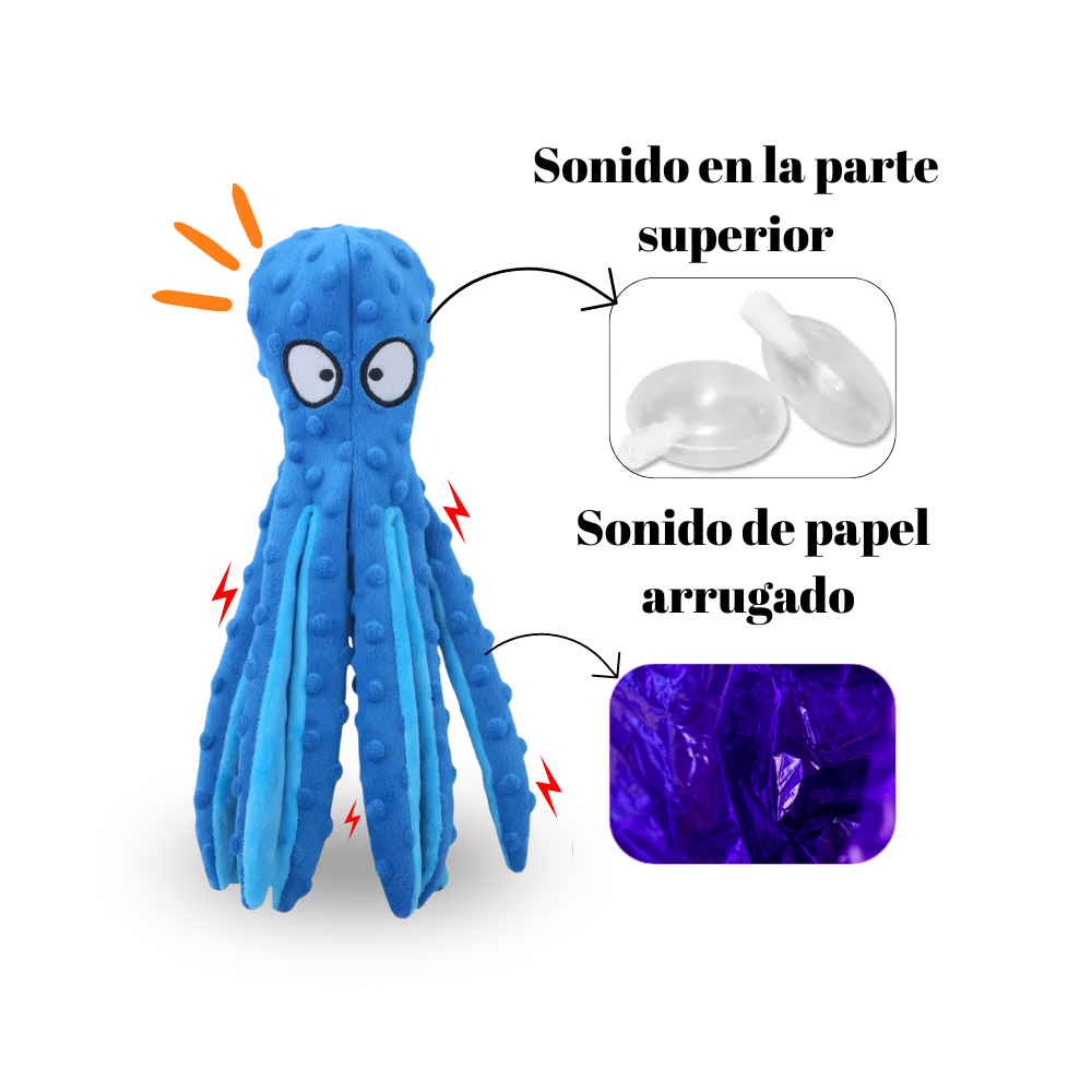 Pack Peluches <br> Pato, Caracol y Pulpo