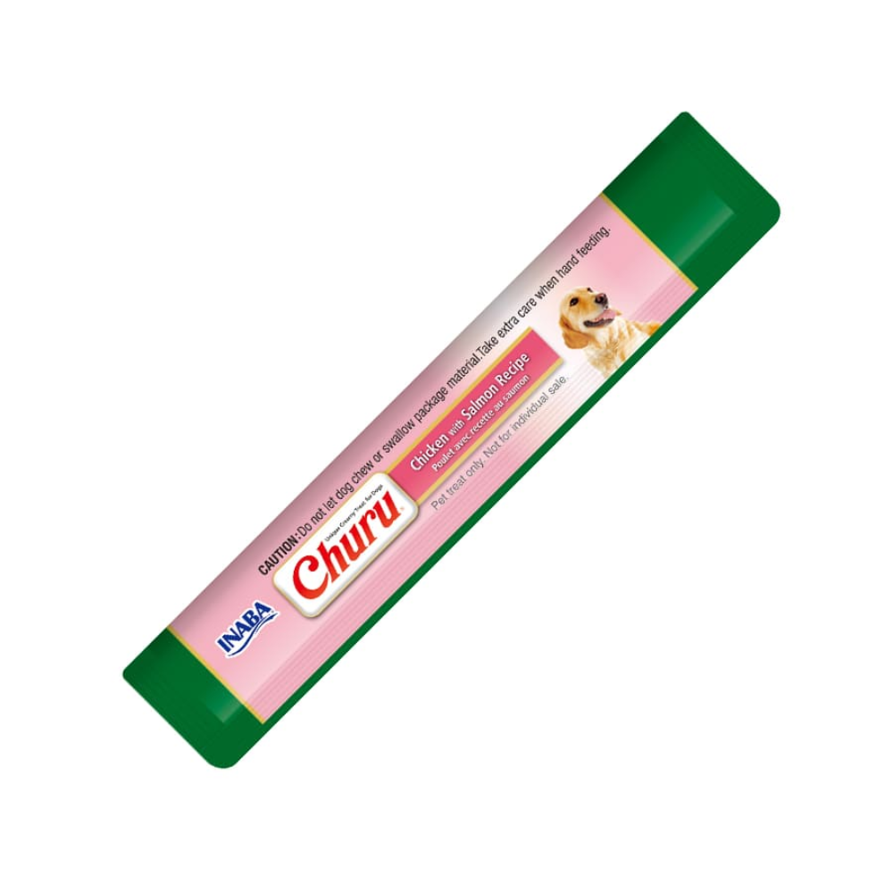 Churu perro de Pollo Salmón <br> 14gr x 4p